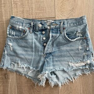 Agolde Parker cutoff shorts